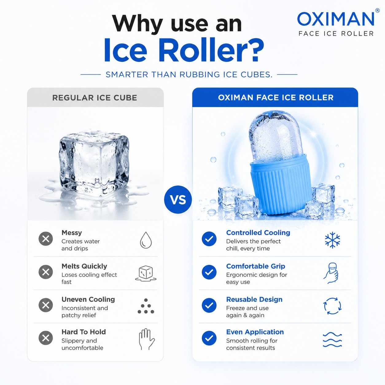 Face Ice Roller for Face & Eyes