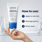 Oximan Niacinamide + Salicylic Acid Face Wash for Men - Fights Acne Pimple, Oil Control