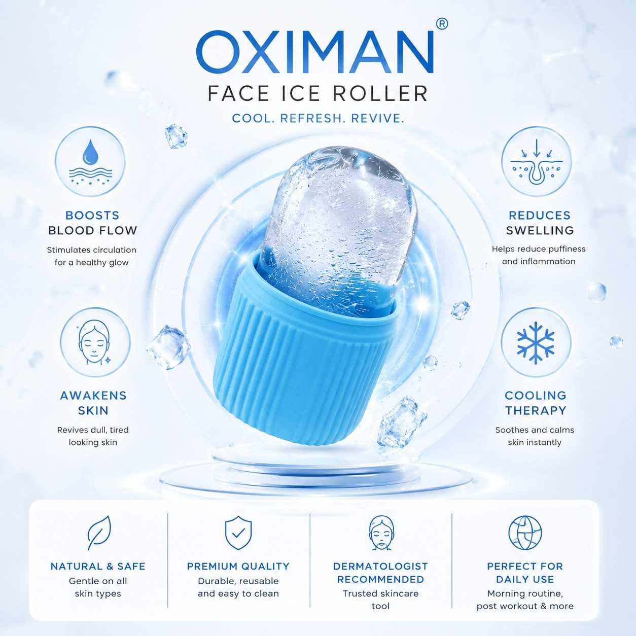 Face Ice Roller for Face & Eyes