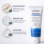 Oximan Niacinamide + Salicylic Acid Face Wash for Men - Fights Acne Pimple, Oil Control