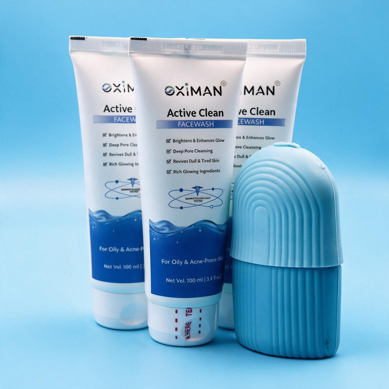 Active Clean Face Wash (100ml) | For Normal, Oily or Combination Skin