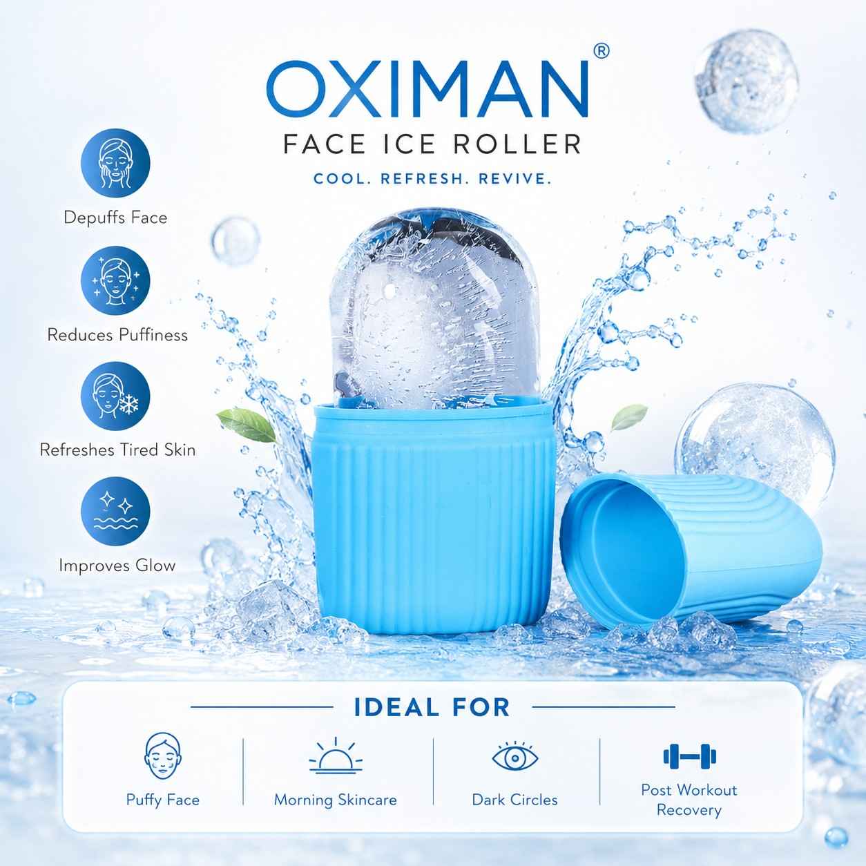 Face Ice Roller for Face & Eyes